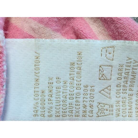 Tommy Hilfiger Shirt Women's Pink Striped V-neck Short Sleeves Tshirt Size XL - Picture 7 of 12